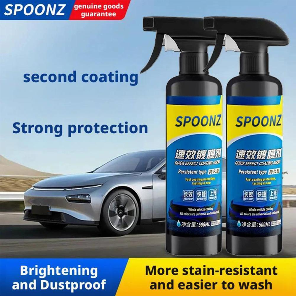 Car Wax Ceramic Coating - 500ml Car Coating Spray Nano Ceramic