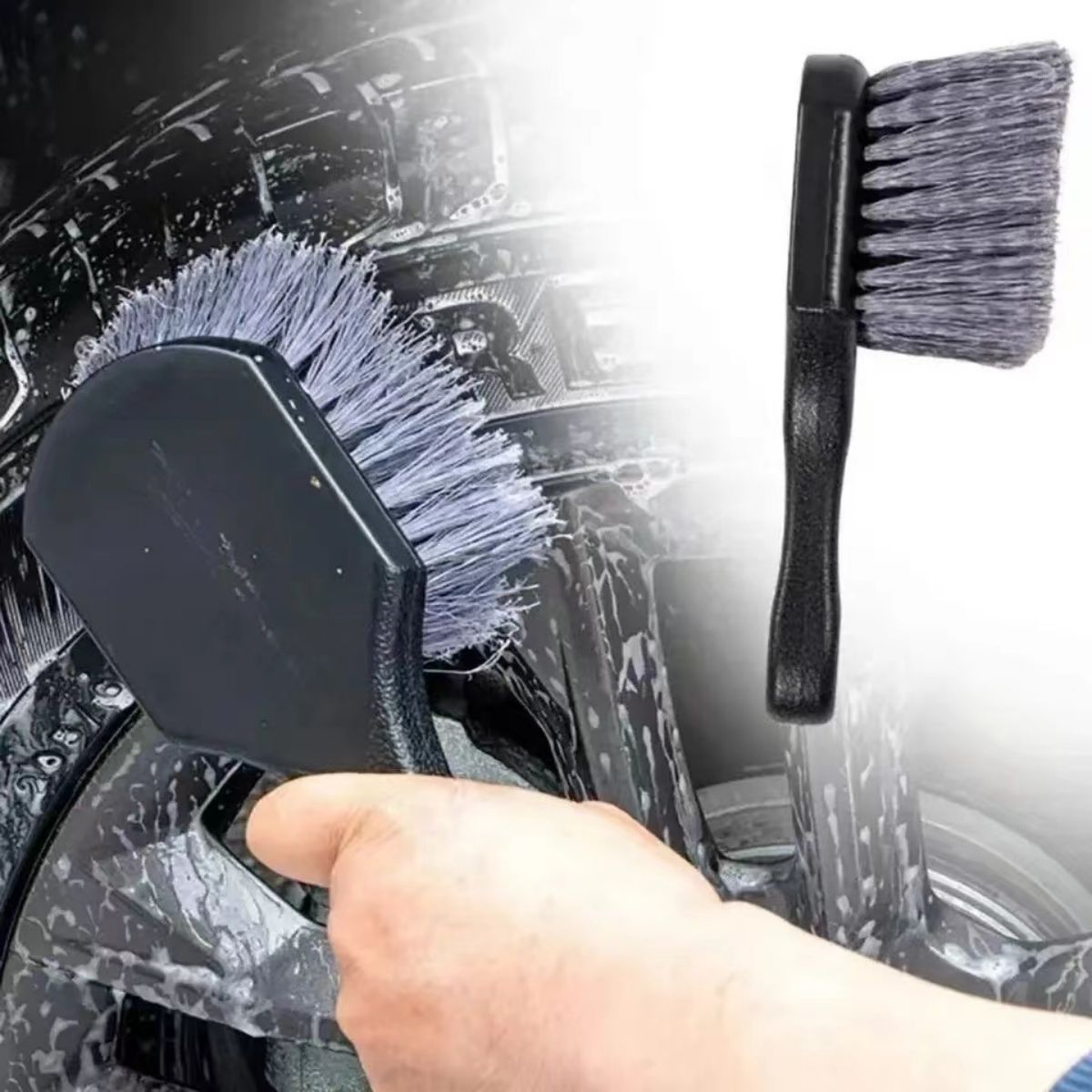 Car Wheel Cleaning Brush Detai - огляд і ціна Car Cleaning Brush