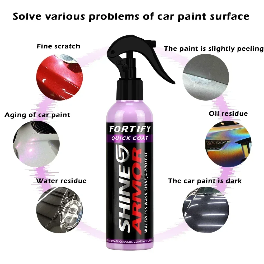 SHINE ARMOR Fortify Quick Coat - огляд і ціна Car Wax Ceramic Coating