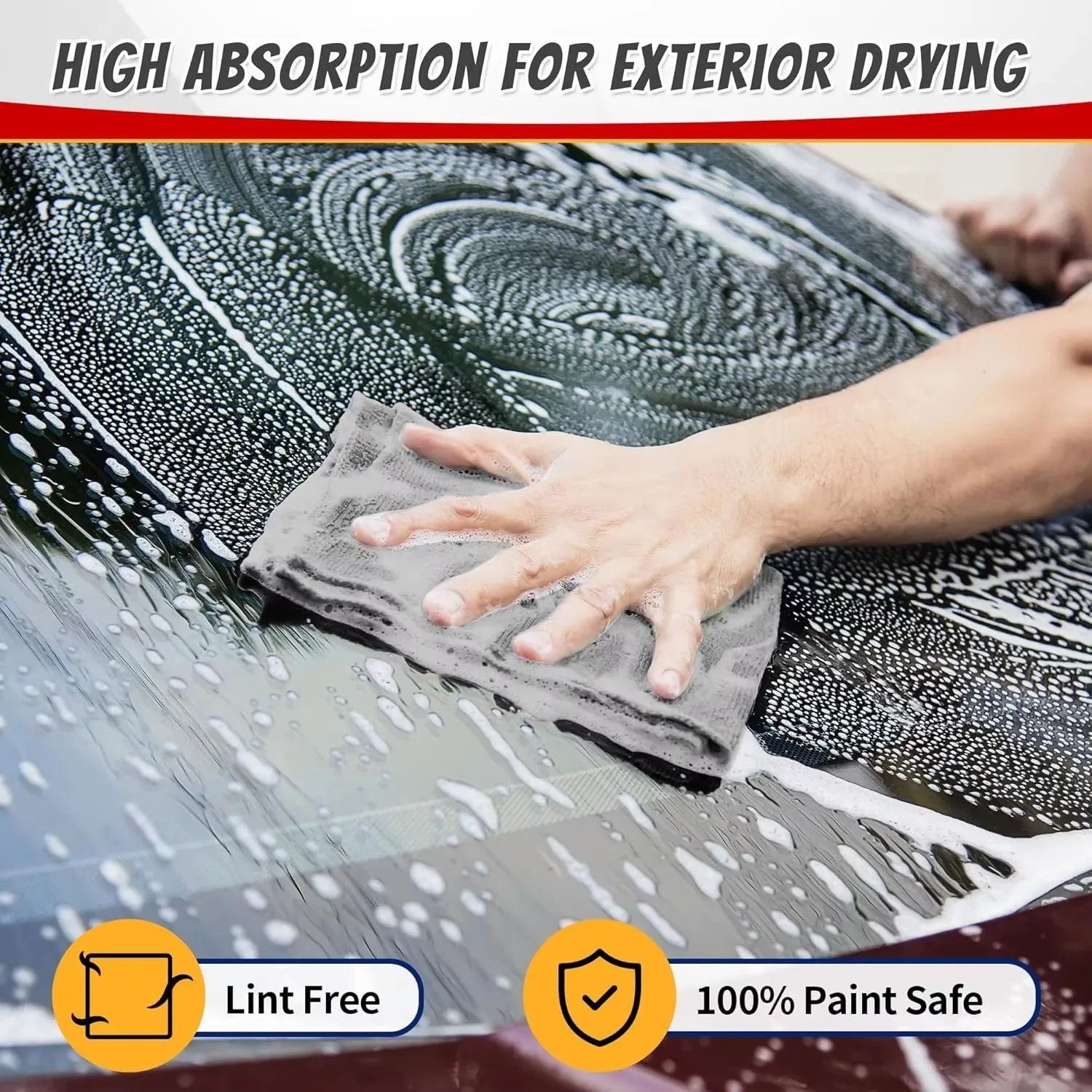 Reusable Thicken Microfiber Cl - огляд і ціна Microfiber Towel Detailing