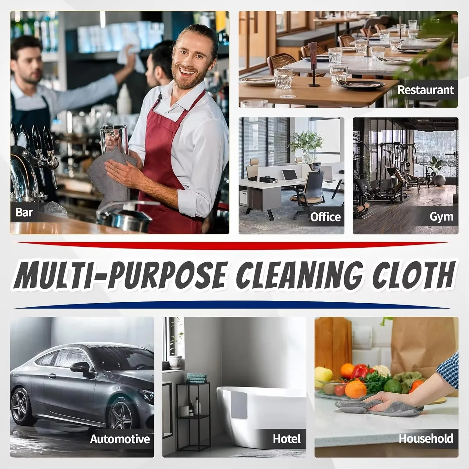 Reusable Thicken Microfiber Cl - огляд і ціна Microfiber Towel Detailing