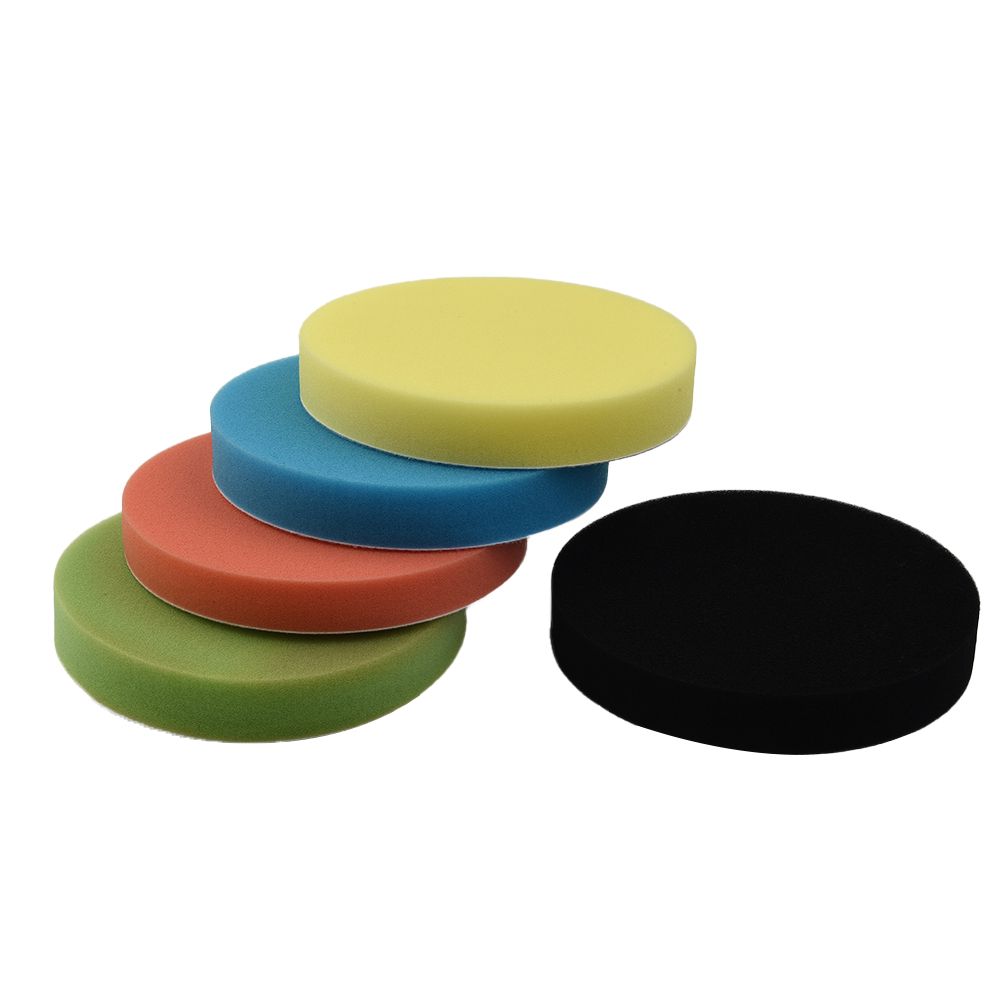 5 Pcs Sponge Polishing Pad 7In - огляд і ціна Polish Pad Set Buffer