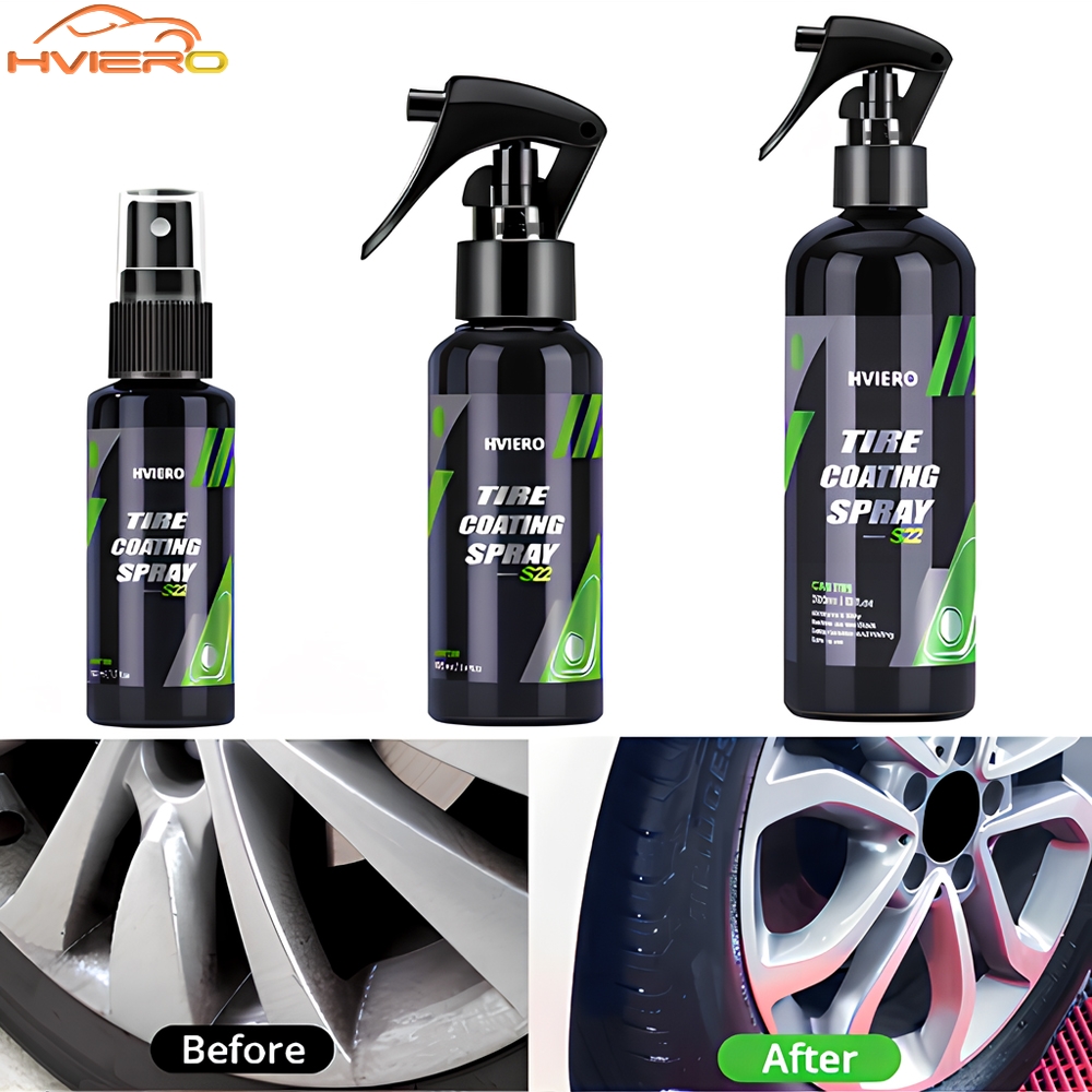 Car auto Tyre Gloss Tire Coati - огляд і ціна Tire Shine Spray Sealant