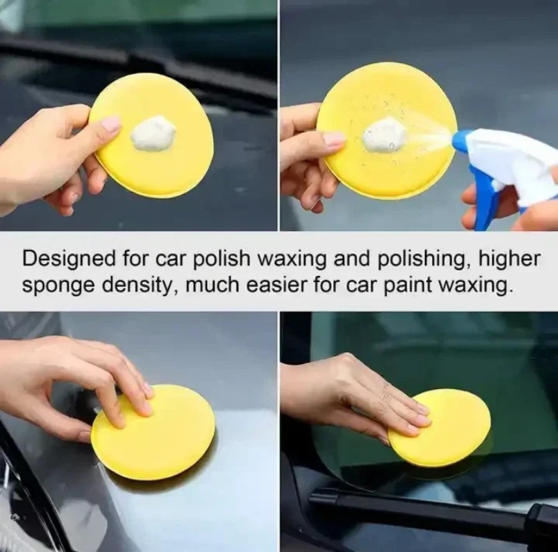 6PCS Car Care Foam Wax Applica - огляд і ціна Wax Applicator Pad