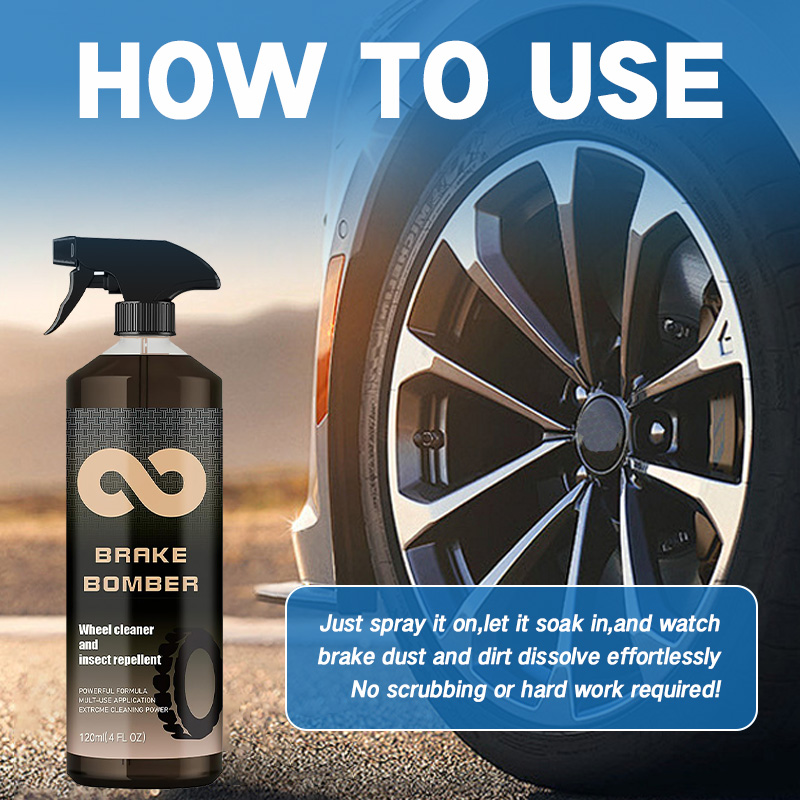 120ML Brake Bomber Car Hub Whe - огляд і ціна Wheel Cleaner Alloy