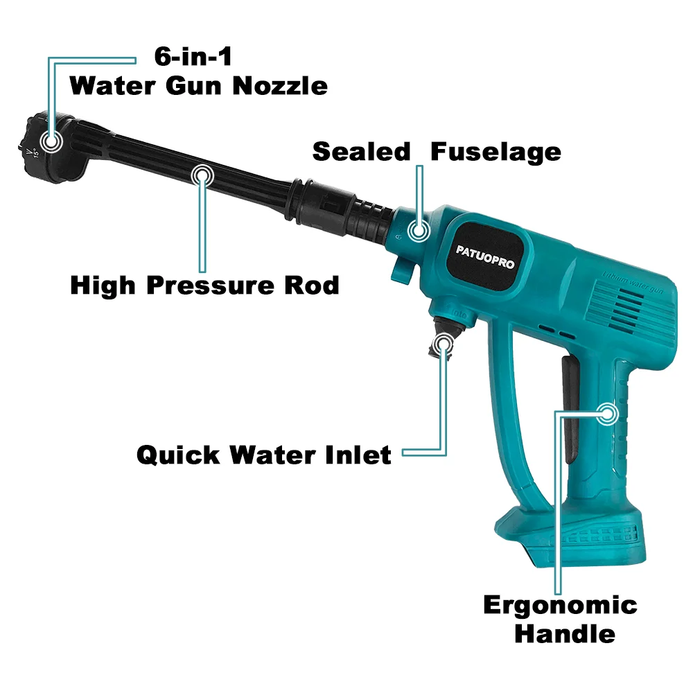 Cordless Car Washing Gun High  - огляд і ціна Car Shampoo Ph
