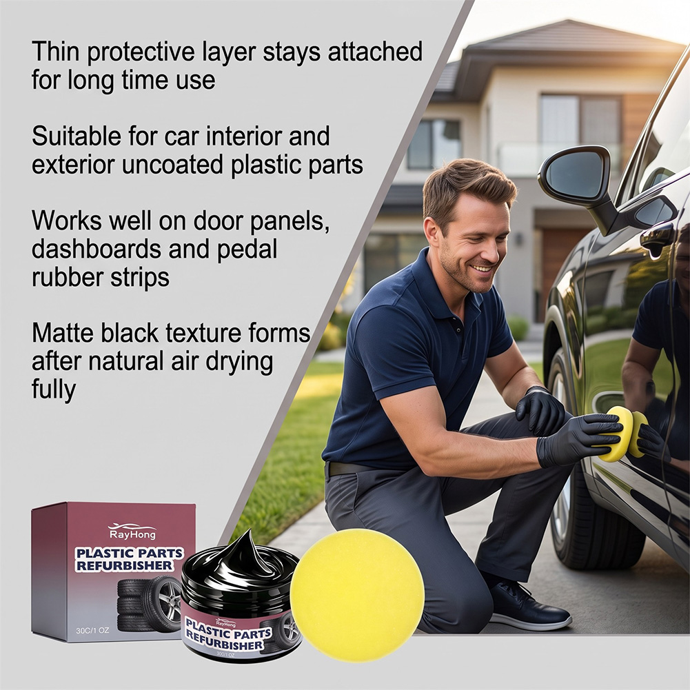 Black Trim Restorer For Cars P - огляд і ціна Trim Restorer Plastic
