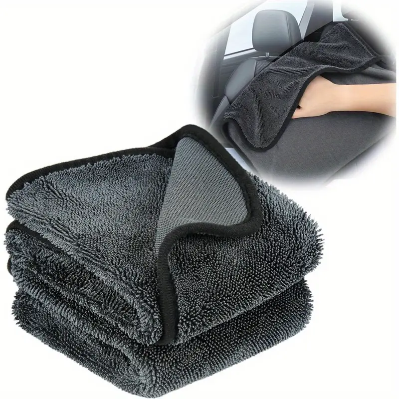1/5pcs Heavy-Duty Car Towel 12 - огляд і ціна Microfiber Towel Detailing