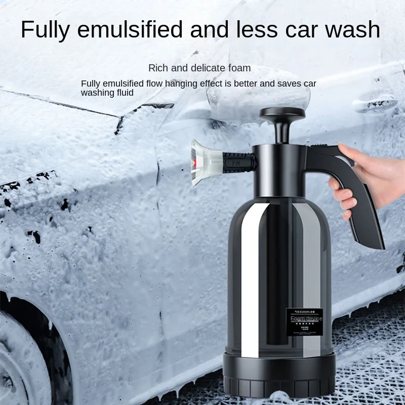 2L Hand Pump Foam Sprayer with - огляд і ціна Foam Cannon Car Wash