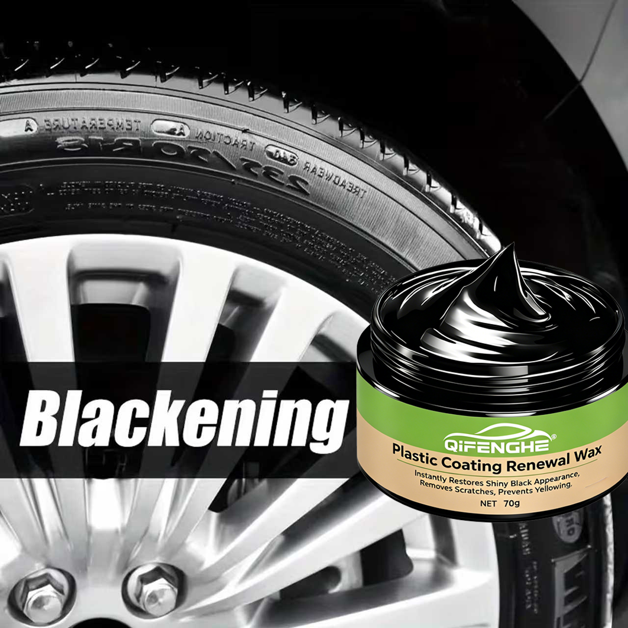 Car Plastic Trim Restore Wax 7 - огляд і ціна Trim Restorer Plastic