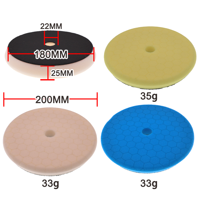 7.5 Inch Car Polishing Pad Kit - огляд і ціна Polish Pad Set Buffer