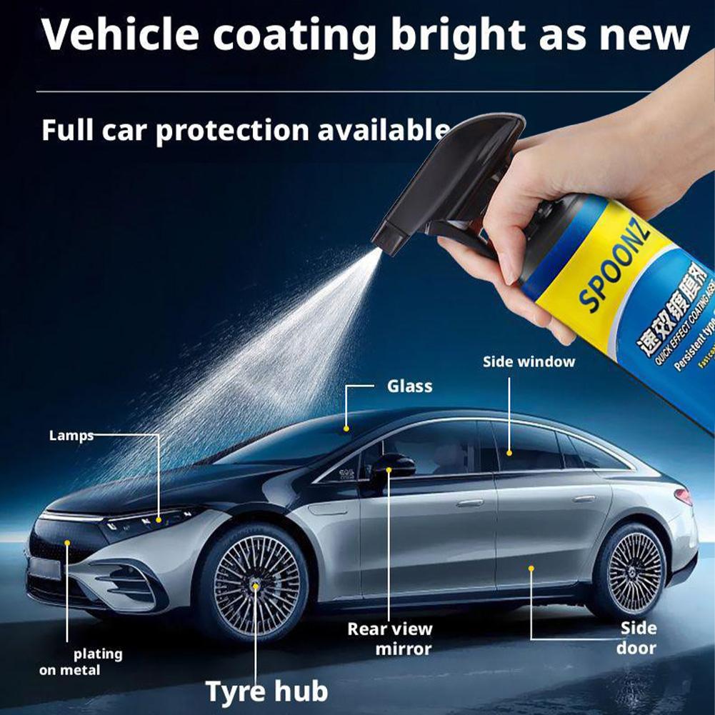 500ml Car Coating Spray Nano C - огляд і ціна Car Wax Ceramic Coating